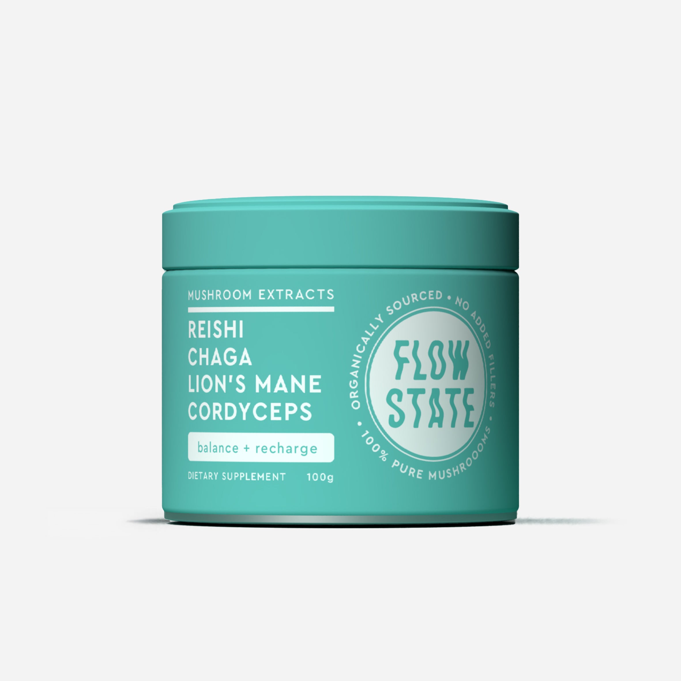 FOUR Mushroom Blend: 100 grams - Flow State