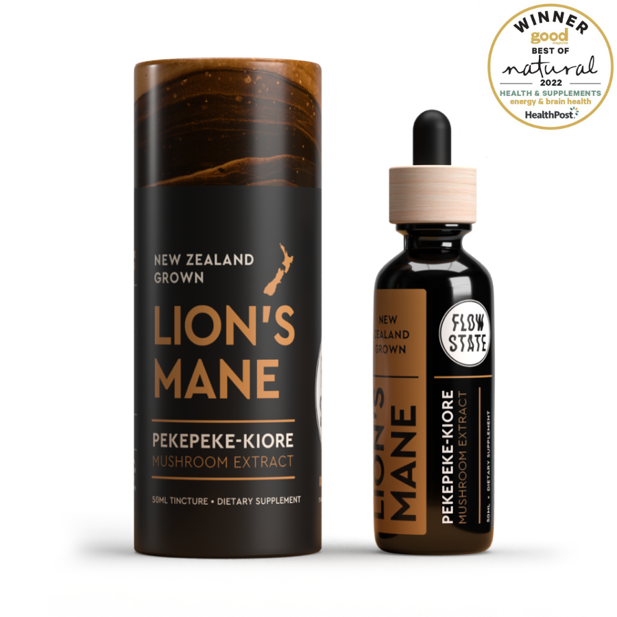 NZ LION'S MANE TINCTURE 50ml - Flow State